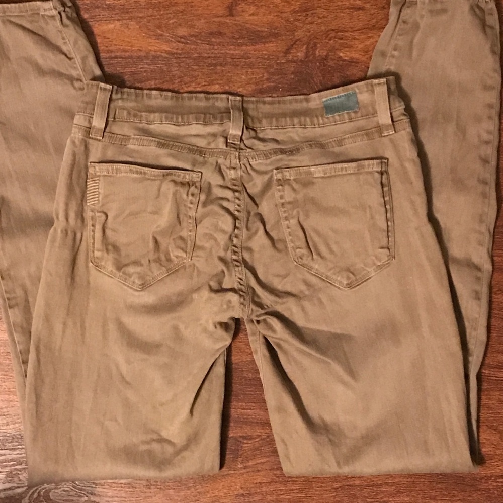 Verdugo Ultra Skinny Tan Jeggings by Paige Jeans